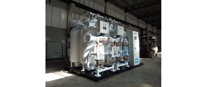 成功開發高階節能標準化模組式製氮機